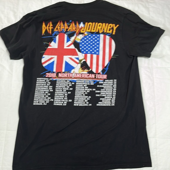 Def Leppard and Journey 2018 North American Tour concert tee - Medium - Picture 2 of 3